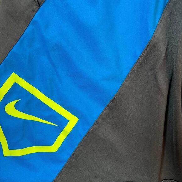 Nike Baseball shorts, black & blue men's size L - Picture 5 of 9